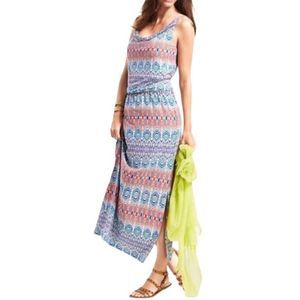 Cabi In‎ the Sun Aztec Slit Multi Color Maxi Dress XS